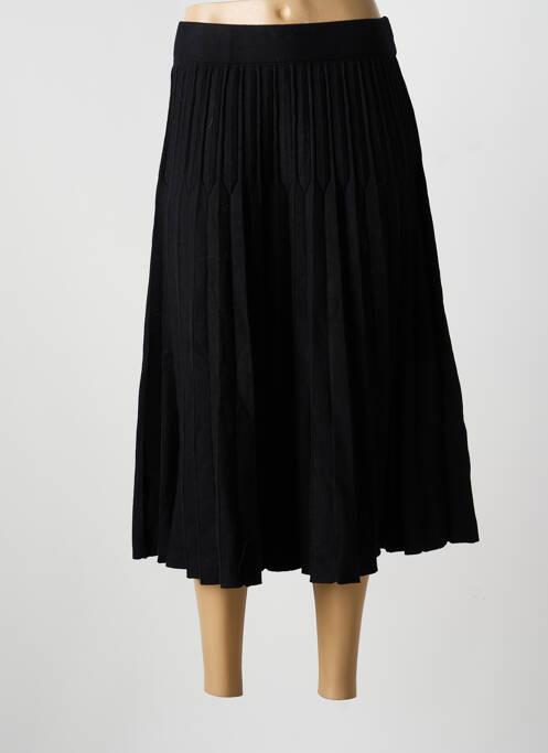 Fustă lungă croială evazată negru MOLLY BRACKEN femme