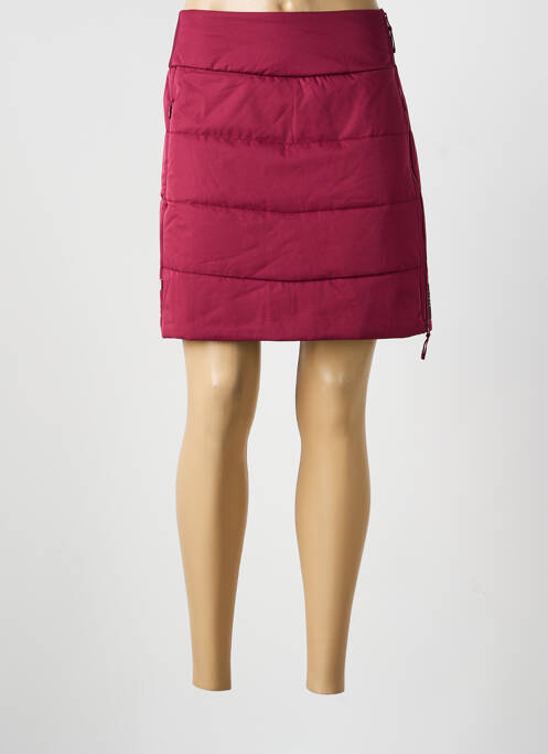 Fustă scurtă închidere cu fermoar lateral roșu BLUTSGESCHWISTER femme