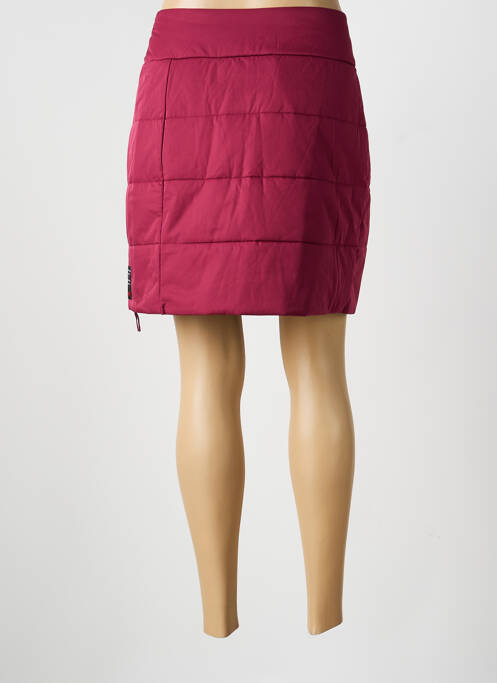 Fustă scurtă închidere cu fermoar lateral roșu BLUTSGESCHWISTER femme