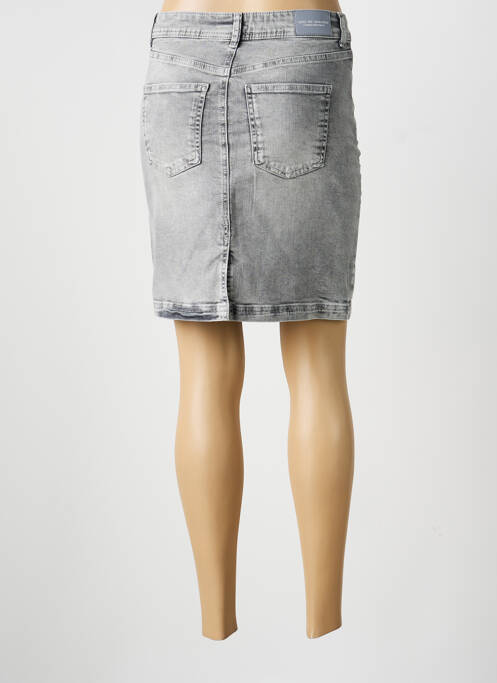 Fustă scurtă buzunare gri STREET ONE femme