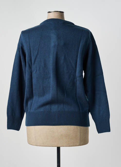 Vestă cu mâneci lungi elasticitate albastru AGATHE & LOUISE femme