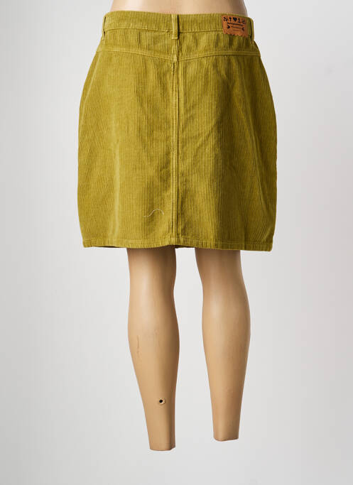 Fustă scurtă buzunare verde BLUTSGESCHWISTER femme