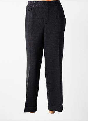 Pantalon 7/8 elasticitate mărime normală negru STREET ONE femme