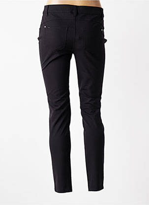 Pantalon slim țesătură poplin mărime normală negru STREET ONE femeie