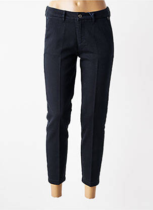 Pantalon chino închidere cu fermoar sub clapetă cu nasturi mărime normală negru FREEMAN T.PORTER femeie