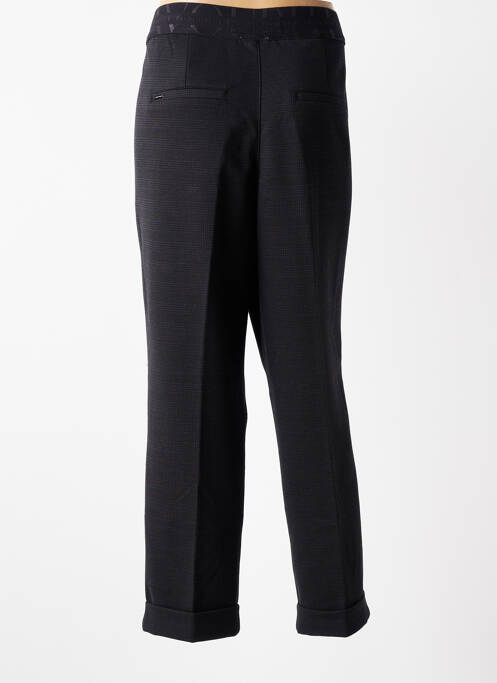 Pantalon 7/8 elasticitate mărime normală negru STREET ONE femme