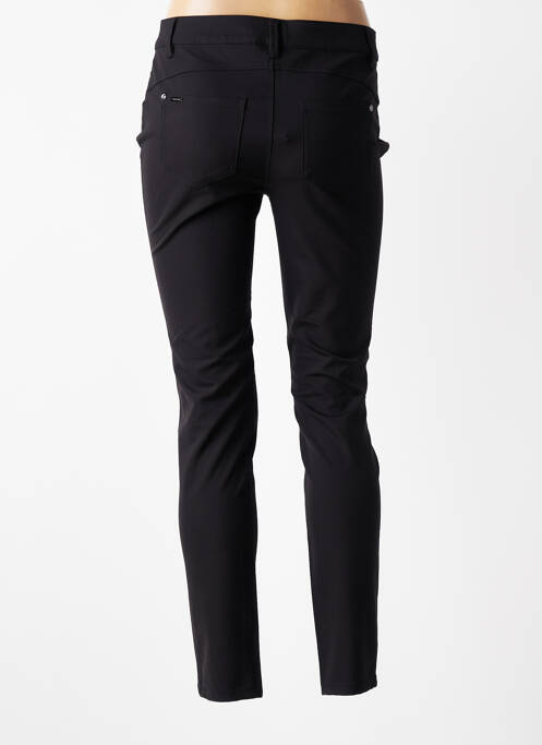 Pantalon slim țesătură poplin mărime normală negru STREET ONE femme