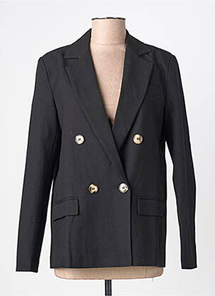 Sacou buzunare negru GRACE & MILA femeie