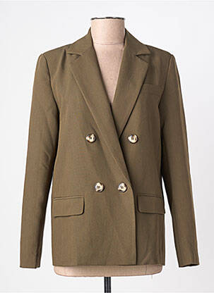 Sacou buzunare verde GRACE & MILA femeie