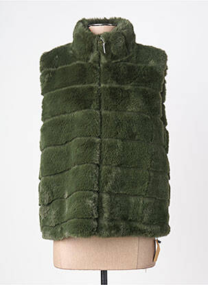 Jachete casual croială dreaptă verde CATCH ME femeie
