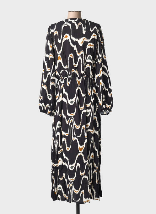 Rochie lungă mâneci lungi mâneci lungi negru LOLA ESPELETA femme