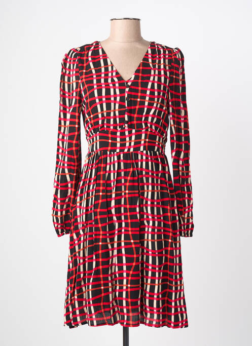 Rochie scurtă mâneci lungi mâneci lungi negru LOLA ESPELETA femme