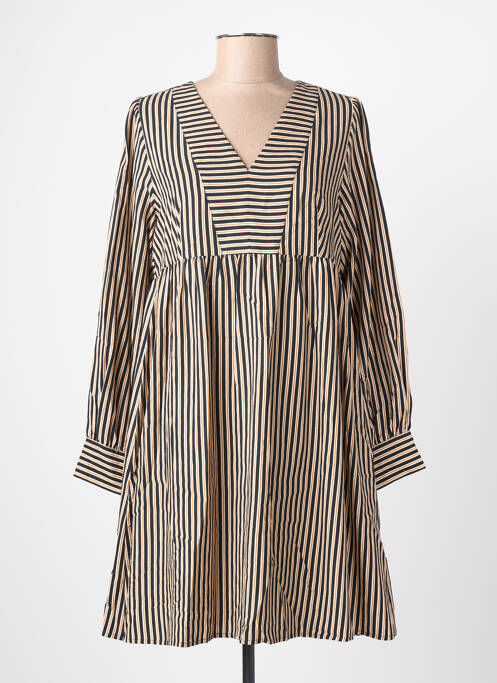 Rochie scurtă mâneci lungi mâneci lungi negru LOLA ESPELETA femme