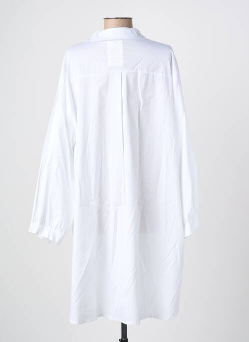 Cămașă croială dreaptă mâneci lungi alb NEW COLLECTION femme