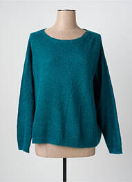 Pulover guler rotund mâneci lungi verde LOLA ESPELETA femeie