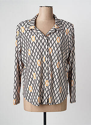 Cămașă croială cambrată mâneci lungi alb GENUINE femme