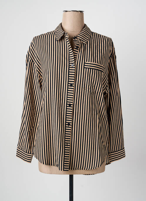 Cămașă croială dreaptă mâneci lungi negru LOLA ESPELETA femme