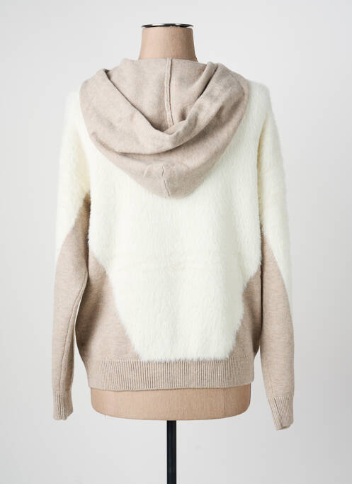 Hanorac cu glugă mâneci lungi mâneci lungi bej LOLA ESPELETA femme