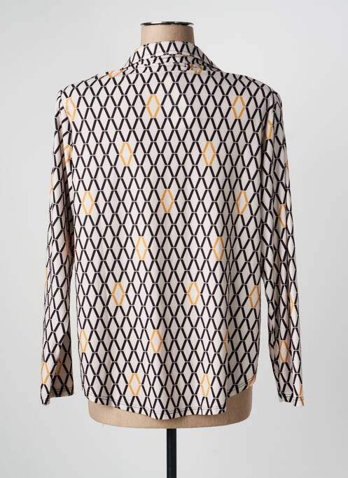 Cămașă croială cambrată mâneci lungi alb GENUINE femme