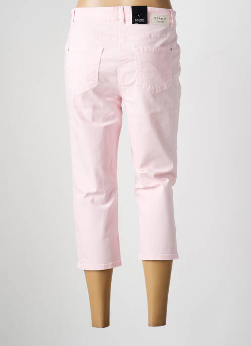 Pantalon trei sferturi elasticitate mărime normală roz STARK femme