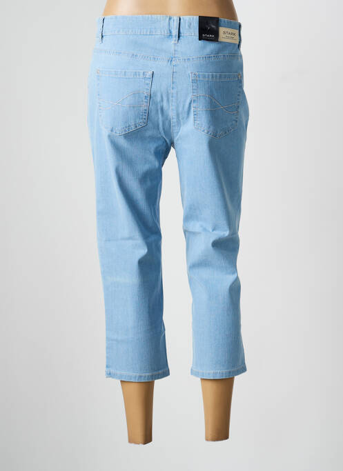 Pantalon trei sferturi elasticitate mărime normală albastru STARK femme