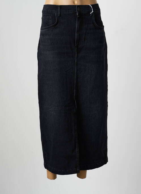 Fustă lungă croială dreaptă negru CUP OF JOE DENIM femme