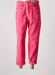 Pantalon 7/8 elasticitate mărime normală roz FREEMAN T.PORTER femme
