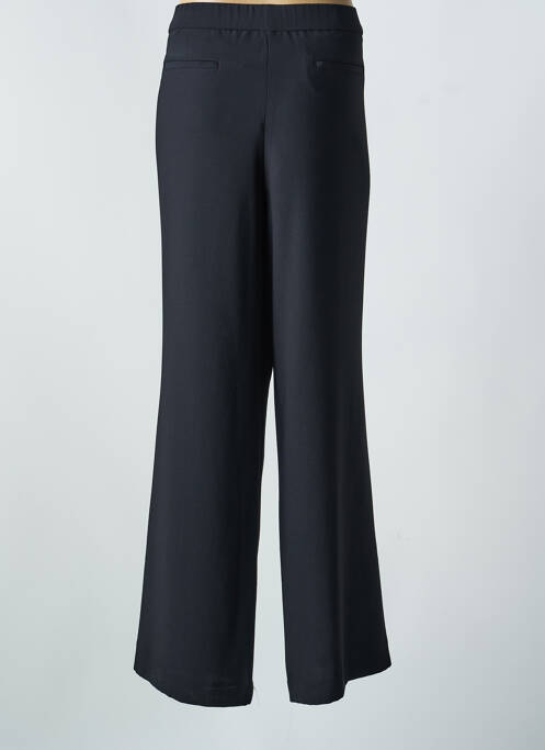 Pantalon larg țesătură poplin mărime normală negru STARK femme