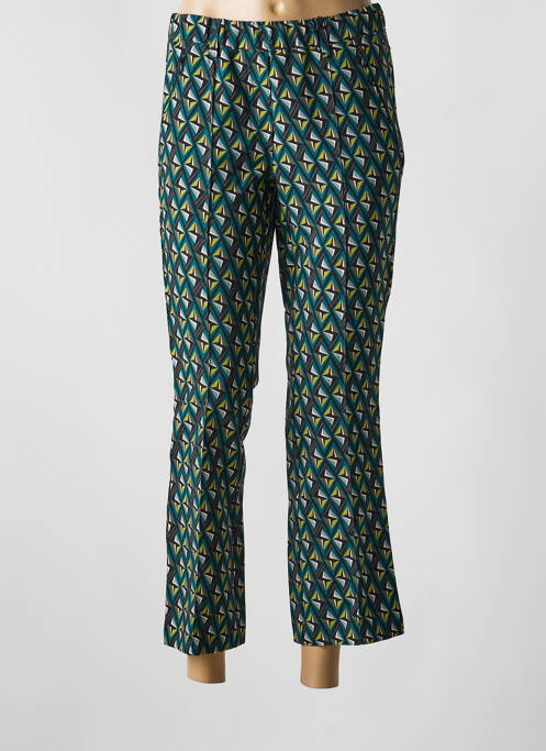 Pantalon 7/8 elasticitate mărime normală verde STARK femme