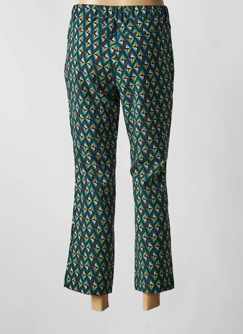 Pantalon 7/8 elasticitate mărime normală verde STARK femme