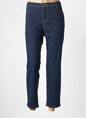 Blugi cu croială slim țesătură brută mărime normală albastru STARK femme