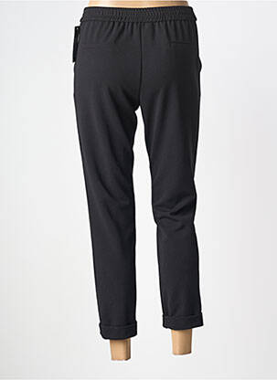 Pantalon 7/8 elasticitate mărime normală negru QUATRE VINGT JOURS femeie