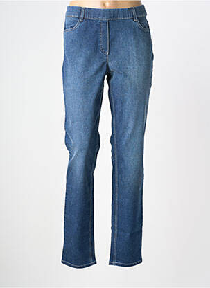 Blugi cu croială slim țesătură brută mărime normală albastru STARK femme