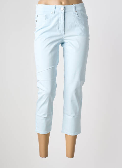 Pantalon trei sferturi elasticitate mărime normală albastru STARK femme