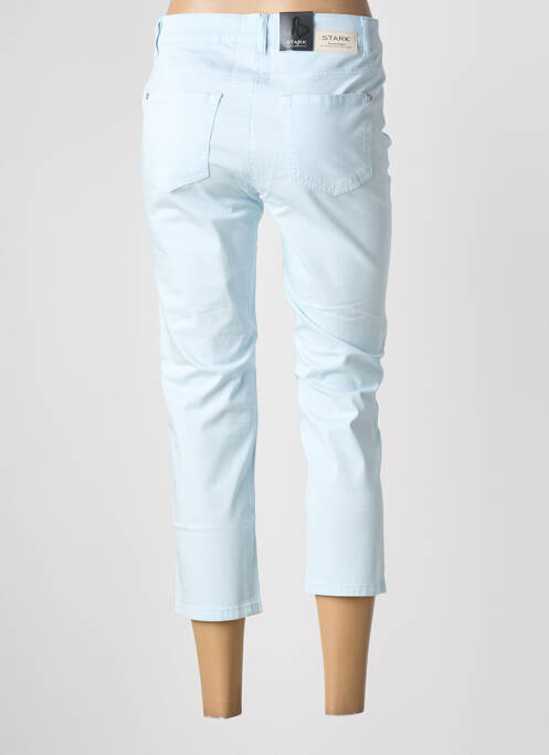 Pantalon trei sferturi elasticitate mărime normală albastru STARK femme