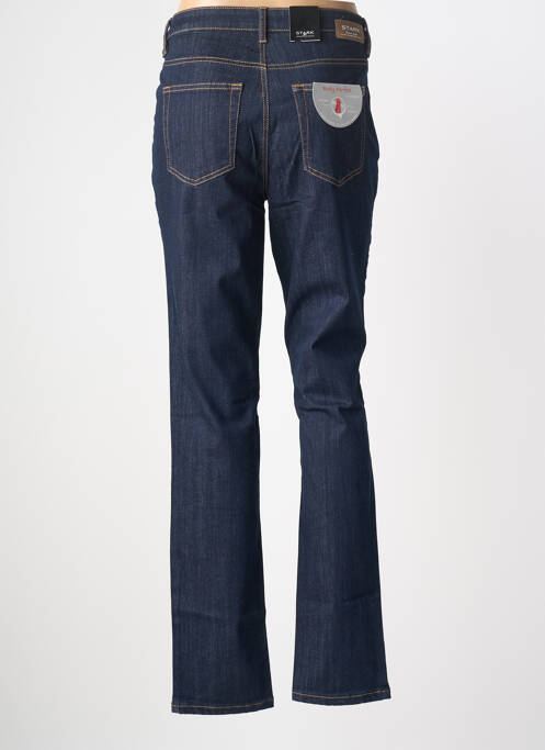 Blugi cu croială slim țesătură brută mărime normală albastru STARK femme