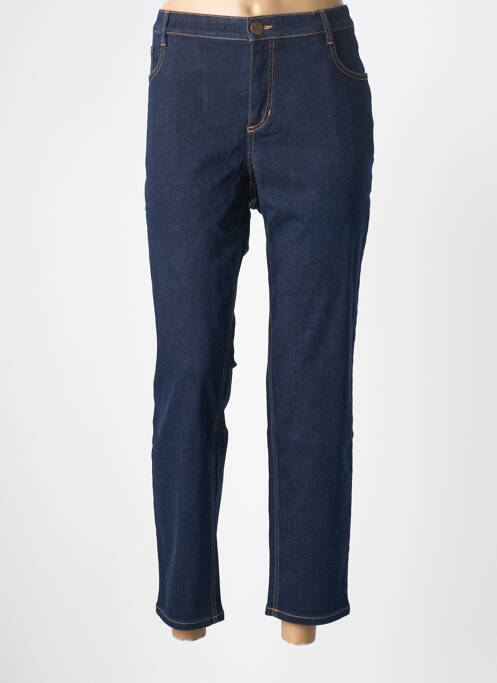 Blugi cu croială slim țesătură brută mărime normală albastru STARK femme