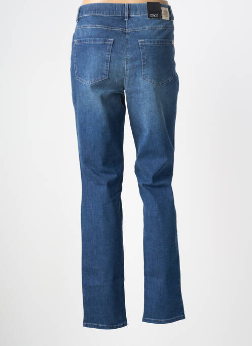 Blugi cu croială slim țesătură brută mărime normală albastru STARK femme