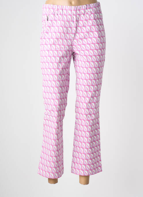 Pantalon evazat elasticitate mărime normală violet STARK femme