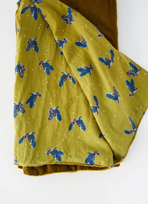 Eșarfă imprimeu fantezie verde WHITE STUFF femme