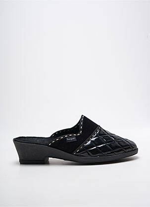 Mulete/saboți toc de 4 la 6 cm negru FARGEOT femme