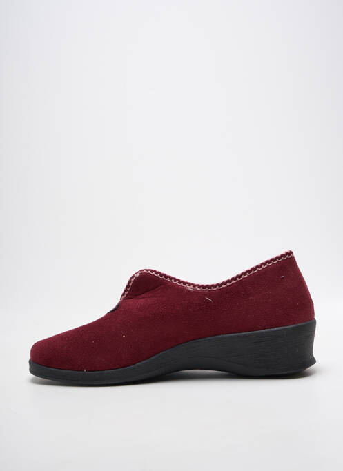 Papuci/pantofi de casă vârf rotund toc de 4 la 6 cm violet FARGEOT femme