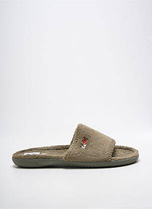 Mulete/saboți vârf deschis vârf deschis verde LA BANDE À MICH' homme