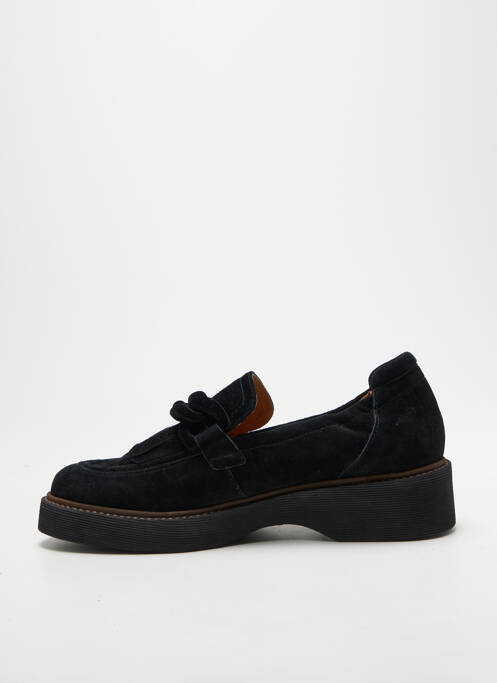 Mocasini tip de talpă amortizantă toc de 4 la 6 cm negru FUGITIVE BY FRANCESCO ROSSI femme