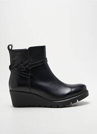 Botine/ghete umplută toc de 4 la 6 cm negru ARA femme