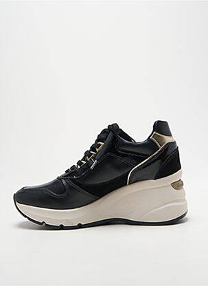 Adidași toc platformă toc de 7 la 9 cm negru NERO GIARDINI femeie