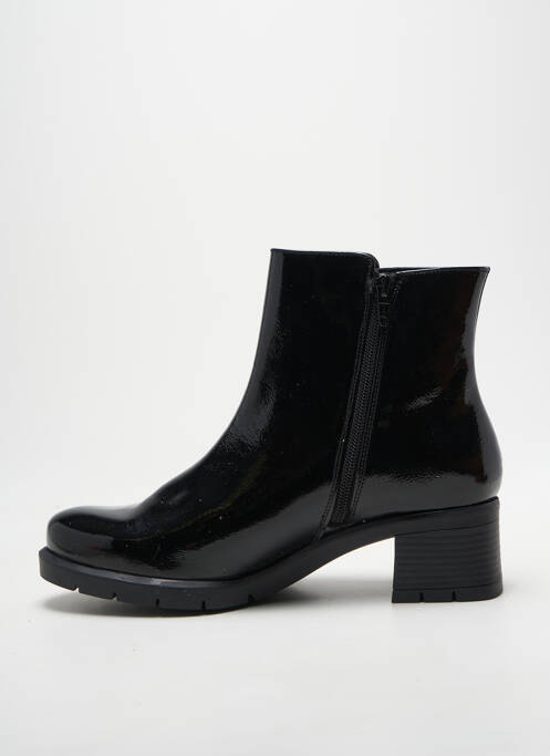 Botine/ghete toc pătrat toc de 4 la 6 cm negru ARA femme