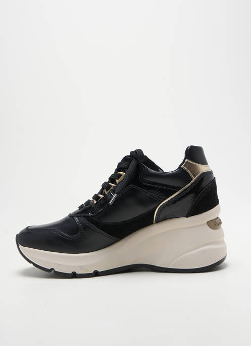 Adidași toc platformă toc de 7 la 9 cm negru NERO GIARDINI femme