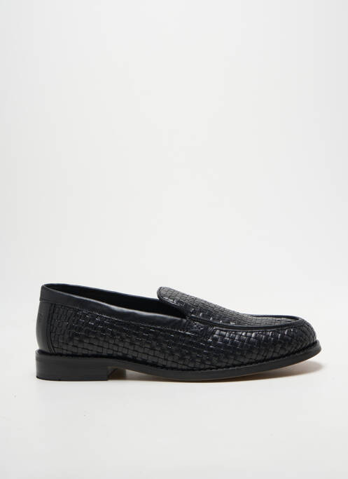Mocasini țesătură satinată toc plat până la 3 cm negru JB MARTIN femme
