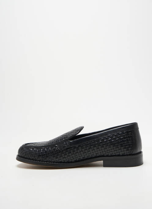 Mocasini țesătură satinată toc plat până la 3 cm negru JB MARTIN femme